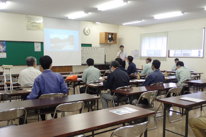 冒頭、森下社長からご挨拶