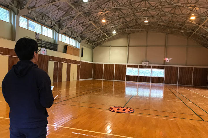 ドローン飛行訓練
