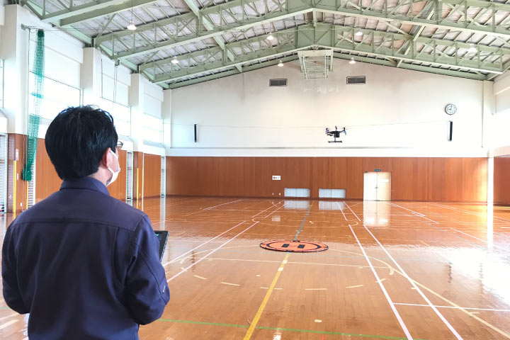 ドローン飛行訓練