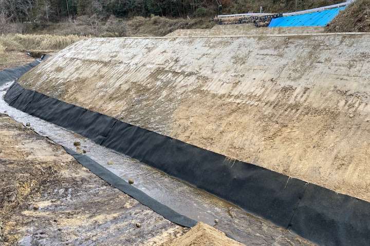 道路改良工事現場での業務サポート