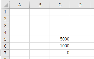 Excelセルの表示形式