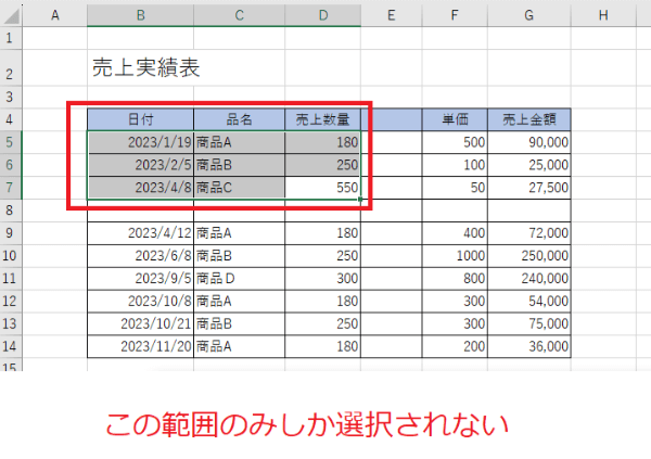 Excel 並べ替えとフィルター