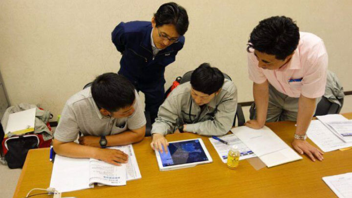 UAV飛行計画を立てる実習