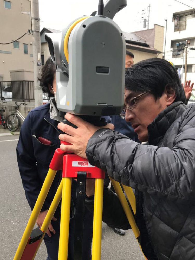 Trimble SX10 導入研修