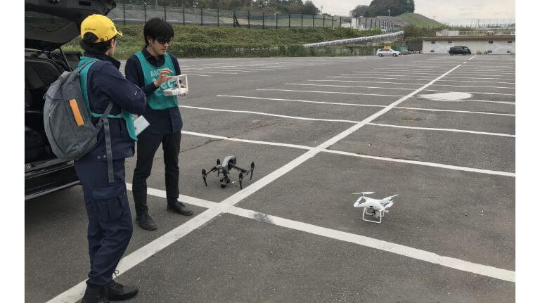 使用UAV　DJI Inspire/DJI Phantom【鈴鹿サーキット】