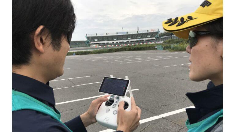 アングルを打ち合わせる【鈴鹿サーキット】