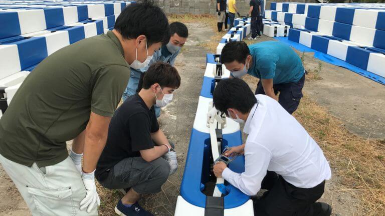 設営・撤去ボランティア実技訓練