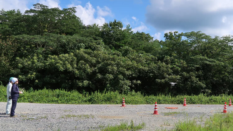 SGMの出張ドローンスクール風景