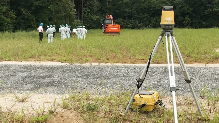 ICT施工の幅が広がる！「杭ナビショベル」デモンストレーション見学レポート