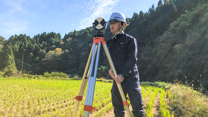 【ICT活用工事での精度確認①】地上型レーザースキャナーの精度確認試験とは