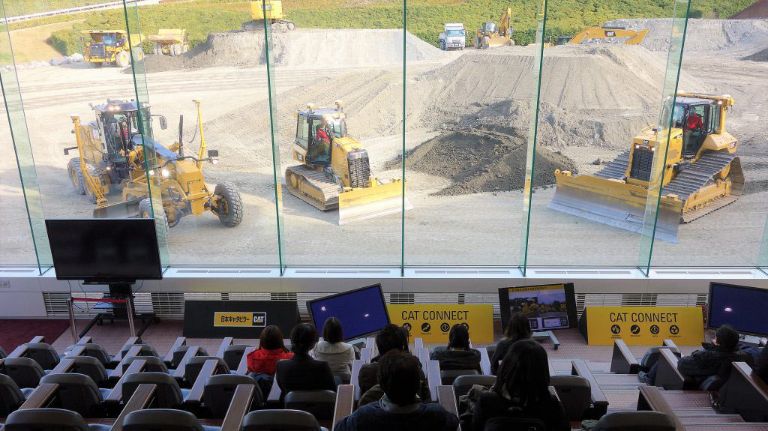 ICT建機デモンストレーション