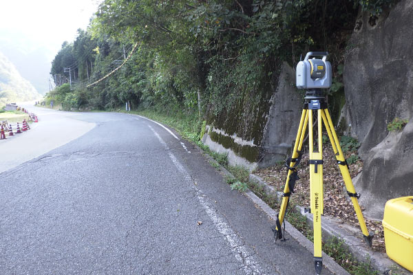 TLS3次元起工測量