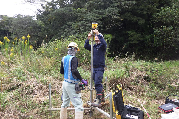 RTK-GNSS基地局設置1