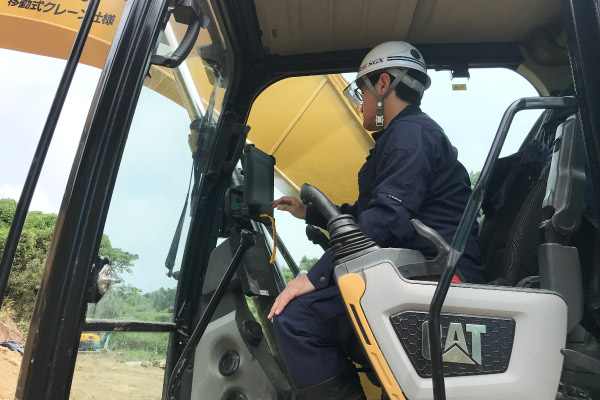 ICT建機データ導入