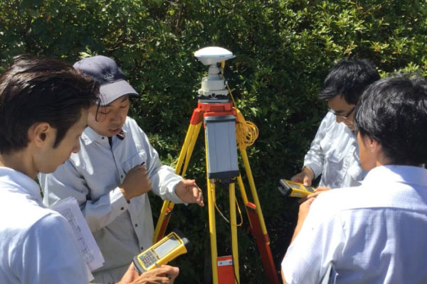 GNSS基地局の設置