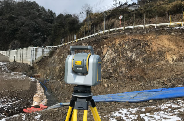 地上型レーザースキャナー計測1