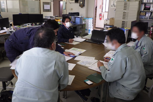 ICT施工計画打合せ