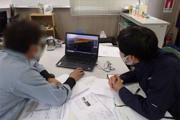 三次元測量・三次元設計データ作成打合せ1