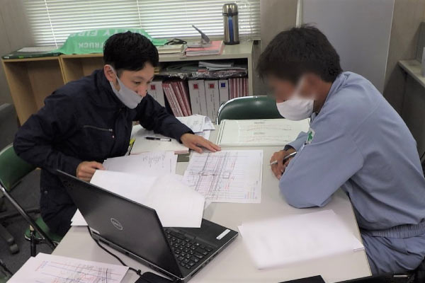 3次元設計データ作成・3次元施工用データ作成打合せ1