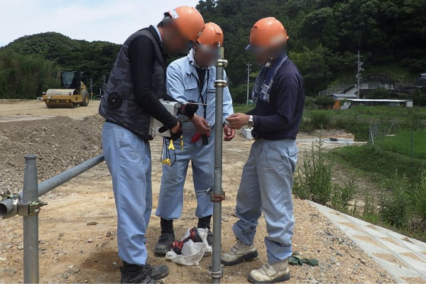 RTK-GNSS基地局設置1