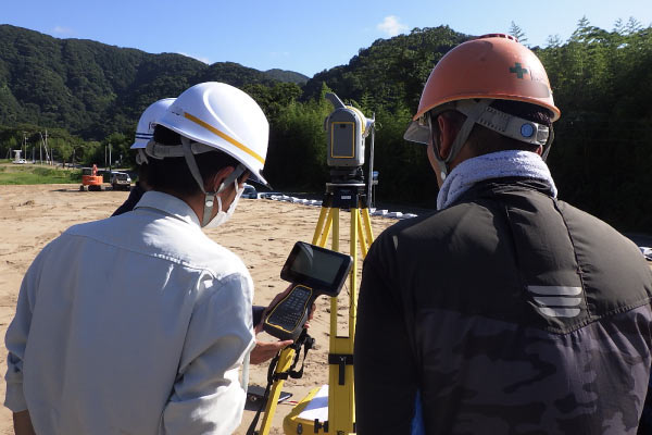 出来形測量立会サポート